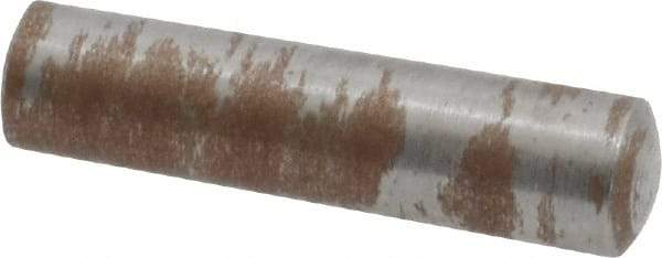 Value Collection - Size 2, 0.1774" Small End Diam, 0.193" Large End Diam, Uncoated Steel Taper Pin - Grade C-12L14, 3/4" OAL, 3/4 Pin Length - USA Tool & Supply