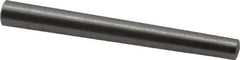 Value Collection - Size 2, 0.1566" Small End Diam, 0.193" Large End Diam, Uncoated Steel Taper Pin - Grade C-12L14, 1-3/4" OAL, 1-3/4 Pin Length - USA Tool & Supply