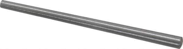 Value Collection - Size 2, 0.1306" Small End Diam, 0.193" Large End Diam, Uncoated Steel Taper Pin - Grade C-12L14, 3" OAL, 3 Pin Length - USA Tool & Supply