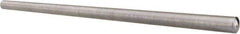 Value Collection - Size 2, 0.1202" Small End Diam, 0.193" Large End Diam, Uncoated Steel Taper Pin - Grade C-12L14, 3-1/2" OAL, 3-1/2 Pin Length - USA Tool & Supply