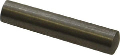 Value Collection - Size 3, 0.1982" Small End Diam, 0.219" Large End Diam, Uncoated Steel Taper Pin - Grade C-12L14, 1" OAL, 1 Pin Length - USA Tool & Supply