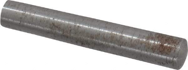 Value Collection - Size 3, 0.193" Small End Diam, 0.219" Large End Diam, Uncoated Steel Taper Pin - Grade C-12L14, 1-1/4" OAL, 1-1/4 Pin Length - USA Tool & Supply