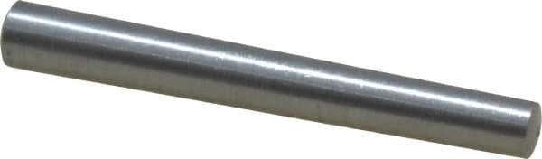 Value Collection - Size 3, 0.1826" Small End Diam, 0.219" Large End Diam, Uncoated Steel Taper Pin - Grade C-12L14, 1-3/4" OAL, 1-3/4 Pin Length - USA Tool & Supply