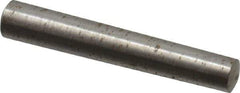 Value Collection - Size 4, 0.2188" Small End Diam, 0.25" Large End Diam, Uncoated Steel Taper Pin - Grade C-12L14, 1-1/2" OAL, 1-1/2 Pin Length - USA Tool & Supply