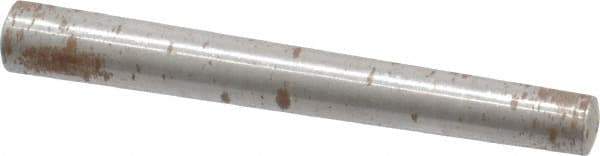Value Collection - Size 4, 0.2084" Small End Diam, 0.25" Large End Diam, Uncoated Steel Taper Pin - Grade C-12L14, 2" OAL, 2 Pin Length - USA Tool & Supply