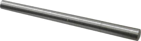 Value Collection - Size 4, 0.1876" Small End Diam, 0.25" Large End Diam, Uncoated Steel Taper Pin - Grade C-12L14, 3" OAL, 3 Pin Length - USA Tool & Supply