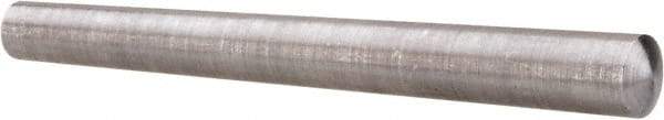 Value Collection - Size 5, 0.2318" Small End Diam, 0.289" Large End Diam, Uncoated Steel Taper Pin - Grade C-12L14, 2-3/4" OAL, 2-3/4 Pin Length - USA Tool & Supply