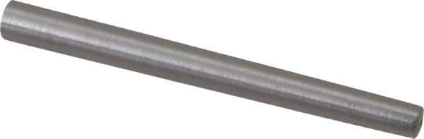 Value Collection - Size 5, 0.2266" Small End Diam, 0.289" Large End Diam, Uncoated Steel Taper Pin - Grade C-12L14, 3" OAL, 3 Pin Length - USA Tool & Supply