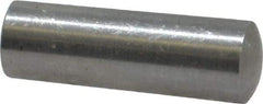 Value Collection - Size 6, 0.3202" Small End Diam, 0.341" Large End Diam, Uncoated Steel Taper Pin - Grade C-12L14, 1" OAL, 1 Pin Length - USA Tool & Supply
