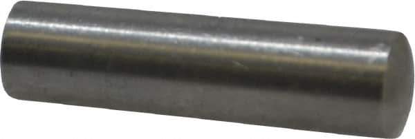 Value Collection - Size 6, 0.315" Small End Diam, 0.341" Large End Diam, Uncoated Steel Taper Pin - Grade C-12L14, 1-1/4" OAL, 1-1/4 Pin Length - USA Tool & Supply
