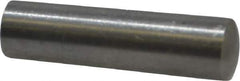 Value Collection - Size 6, 0.315" Small End Diam, 0.341" Large End Diam, Uncoated Steel Taper Pin - Grade C-12L14, 1-1/4" OAL, 1-1/4 Pin Length - USA Tool & Supply