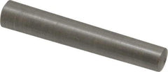 Value Collection - Size 6, 0.2994" Small End Diam, 0.341" Large End Diam, Uncoated Steel Taper Pin - Grade C-12L14, 2" OAL, 2 Pin Length - USA Tool & Supply