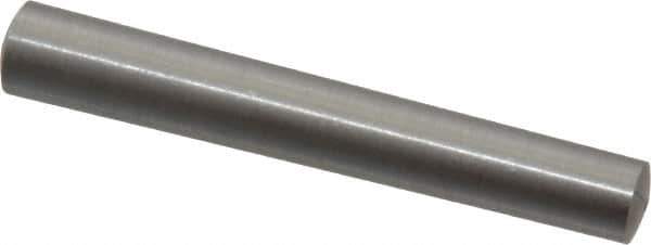 Value Collection - Size 6, 0.2942" Small End Diam, 0.341" Large End Diam, Uncoated Steel Taper Pin - Grade C-12L14, 2-1/4" OAL, 2-1/4 Pin Length - USA Tool & Supply