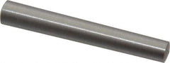Value Collection - Size 6, 0.2942" Small End Diam, 0.341" Large End Diam, Uncoated Steel Taper Pin - Grade C-12L14, 2-1/4" OAL, 2-1/4 Pin Length - USA Tool & Supply