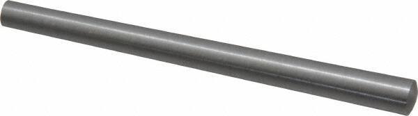 Value Collection - Size 6, 0.2578" Small End Diam, 0.341" Large End Diam, Uncoated Steel Taper Pin - Grade C-12L14, 4" OAL, 4 Pin Length - USA Tool & Supply