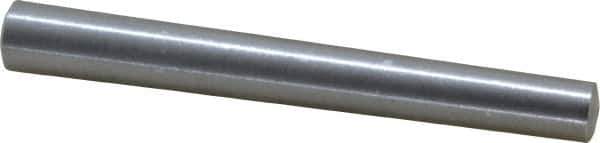 Value Collection - Size 8, 0.4088" Small End Diam, 0.492" Large End Diam, Uncoated Steel Taper Pin - Grade C-12L14, 4" OAL, 4 Pin Length - USA Tool & Supply