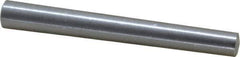 Value Collection - Size 8, 0.4088" Small End Diam, 0.492" Large End Diam, Uncoated Steel Taper Pin - Grade C-12L14, 4" OAL, 4 Pin Length - USA Tool & Supply