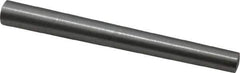 Value Collection - Size 8, 0.3984" Small End Diam, 0.492" Large End Diam, Uncoated Steel Taper Pin - Grade C-12L14, 4-1/2" OAL, 4-1/2 Pin Length - USA Tool & Supply