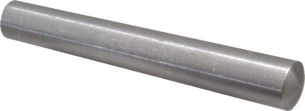 Value Collection - Size 9, 0.5078" Small End Diam, 0.591" Large End Diam, Uncoated Steel Taper Pin - Grade C-12L14, 4" OAL, 4 Pin Length - USA Tool & Supply