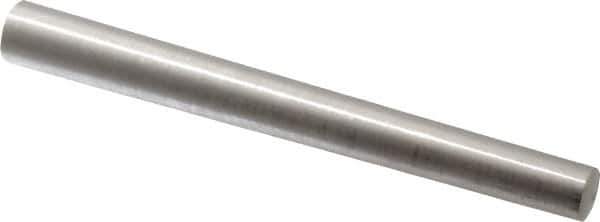 Value Collection - Size 9, 0.4766" Small End Diam, 0.591" Large End Diam, Uncoated Steel Taper Pin - Grade C-12L14, 5-1/2" OAL, 5-1/2 Pin Length - USA Tool & Supply
