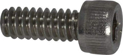 Value Collection - #10-24 UNC Hex Socket Drive, Socket Cap Screw - Grade 316 Stainless Steel, 1/2" Length Under Head - USA Tool & Supply