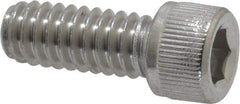 Value Collection - 1/4-20 UNC Hex Socket Drive, Socket Cap Screw - Grade 316 Stainless Steel, 5/8" Length Under Head - USA Tool & Supply