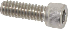 Value Collection - 1/4-20 UNC Hex Socket Drive, Socket Cap Screw - Grade 316 Stainless Steel, 3/4" Length Under Head - USA Tool & Supply