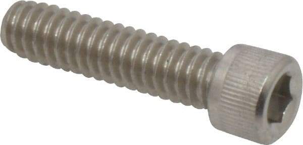 Value Collection - 1/4-20 UNC Hex Socket Drive, Socket Cap Screw - Grade 316 Stainless Steel, 1" Length Under Head - USA Tool & Supply