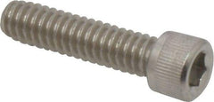 Value Collection - 1/4-20 UNC Hex Socket Drive, Socket Cap Screw - Grade 316 Stainless Steel, 1" Length Under Head - USA Tool & Supply