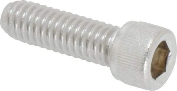 Value Collection - 5/16-18 UNC Hex Socket Drive, Socket Cap Screw - Grade 316 Stainless Steel, 1" Length Under Head - USA Tool & Supply
