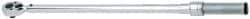CDI - 1" Drive Micrometer Torque Wrench - 300 N/m to 1,500 N/m Torque, 70" OAL, 10 N/m Graduation, Pear Head - USA Tool & Supply