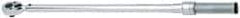 CDI - 1" Drive Micrometer Torque Wrench - 300 N/m to 1,500 N/m Torque, 70" OAL, 10 N/m Graduation, Pear Head - USA Tool & Supply