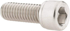 Value Collection - 3/8-16 UNC Hex Socket Drive, Socket Cap Screw - Grade 316 Stainless Steel, Fully Threaded, 1" Length Under Head - USA Tool & Supply