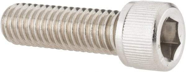 Value Collection - 3/8-16 UNC Hex Socket Drive, Socket Cap Screw - Grade 316 Stainless Steel, 1-1/4" Length Under Head - USA Tool & Supply