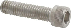 Value Collection - 3/8-16 UNC Hex Socket Drive, Socket Cap Screw - Grade 316 Stainless Steel, Fully Threaded, 1-1/2" Length Under Head - USA Tool & Supply