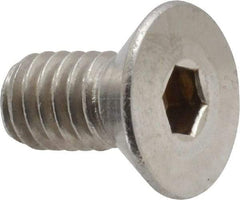 Value Collection - 5/16-18 UNC Hex Socket Drive, 82° Flat Screw - Grade 18-8 Stainless Steel, 5/8" OAL - USA Tool & Supply