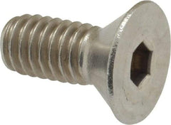 Value Collection - 5/16-18 UNC Hex Socket Drive, 82° Flat Screw - Grade 18-8 Stainless Steel, 3/4" OAL - USA Tool & Supply