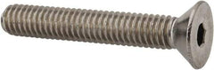 Value Collection - 5/16-18 UNC Hex Socket Drive, 82° Flat Screw - Grade 18-8 Stainless Steel, 2" OAL - USA Tool & Supply