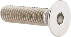 Value Collection - 3/8-16 UNC Hex Socket Drive, 82° Flat Screw - Grade 18-8 Stainless Steel, 1-1/2" OAL - USA Tool & Supply