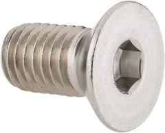 Value Collection - 1/2-13 UNC Hex Socket Drive, 82° Flat Screw - Grade 18-8 Stainless Steel, 1" OAL - USA Tool & Supply