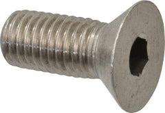 Value Collection - 5/8-11 UNC Hex Socket Drive, 82° Flat Screw - Grade 18-8 Stainless Steel, 1-1/2" OAL - USA Tool & Supply