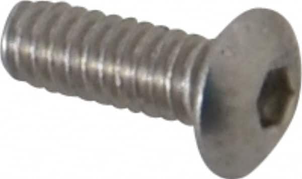 Value Collection - #2-56 UNC Hex Socket Button Cap Screw - USA Tool & Supply