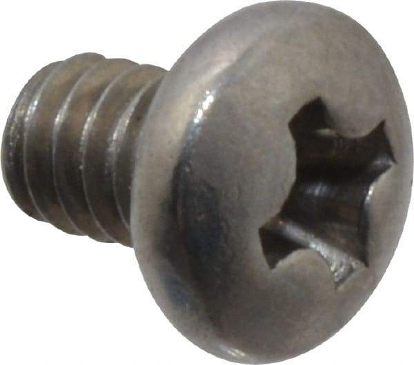 Value Collection - #2-56 UNC, 1/8" Length Under Head Phillips Drive Machine Screw - Pan Head, Grade 18-8 Stainless Steel, Uncoated, Without Washer - USA Tool & Supply