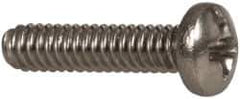 Value Collection - #2-56 UNC, 3/8" Length Under Head Phillips Drive Machine Screw - Pan Head, Grade 18-8 Stainless Steel, Uncoated, Without Washer - USA Tool & Supply