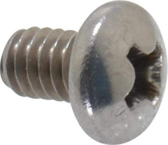 Value Collection - #8-32 UNC, 1/4" Length Under Head Phillips Drive Machine Screw - Pan Head, Grade 18-8 Stainless Steel, Uncoated, Without Washer - USA Tool & Supply