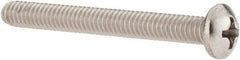 Value Collection - #8-32 UNC, 1-1/2" Length Under Head Phillips Drive Machine Screw - Pan Head, Grade 18-8 Stainless Steel, Uncoated, Without Washer - USA Tool & Supply