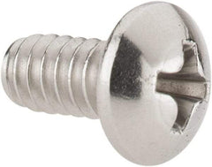Value Collection - #10-24 UNC, 3/8" Length Under Head Phillips Drive Machine Screw - Pan Head, Grade 18-8 Stainless Steel, Uncoated, Without Washer - USA Tool & Supply