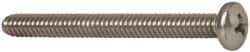 Value Collection - #10-24 UNC, 2" Length Under Head Phillips Drive Machine Screw - Pan Head, Grade 18-8 Stainless Steel, Uncoated, Without Washer - USA Tool & Supply