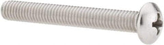 Value Collection - #10-32 UNF, 1-1/2" Length Under Head Phillips Drive Machine Screw - Pan Head, Grade 18-8 Stainless Steel, Uncoated, Without Washer - USA Tool & Supply