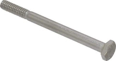 Value Collection - 1/4-20 UNC, 3" Length Under Head Hex Head Cap Screw - Grade 316 Stainless Steel, 7/16" Hex - USA Tool & Supply